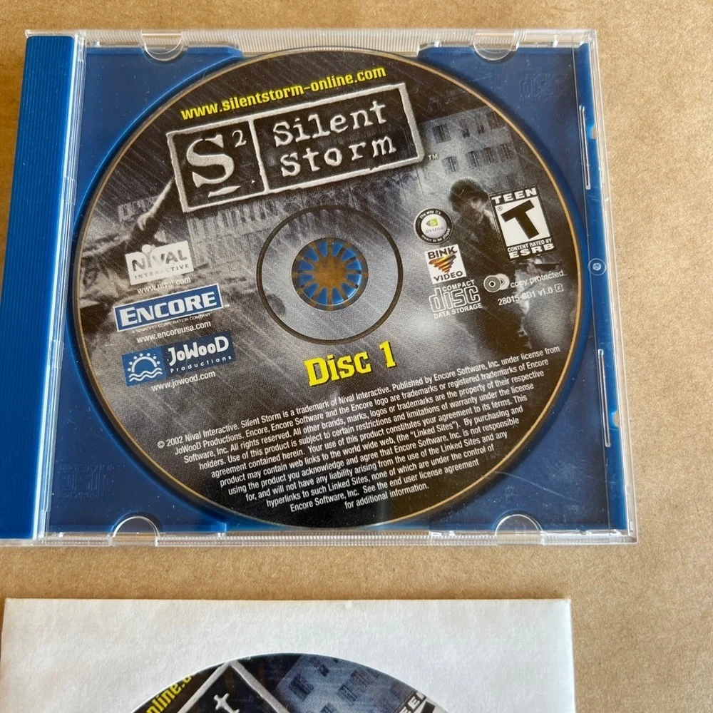 S2 Silent Storm PC Game With Manual